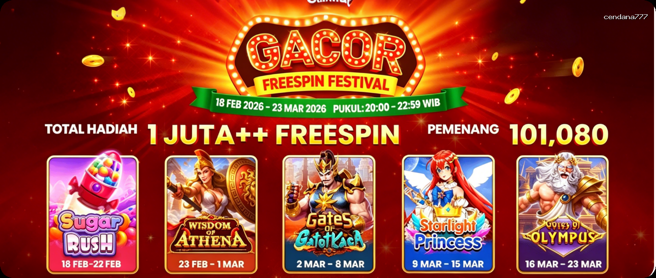 Login cendana777 Sekarang Bonus Melimpah
